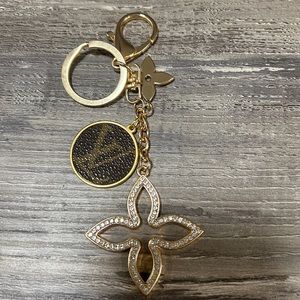 Upcycled LV Bag Charm 🌸